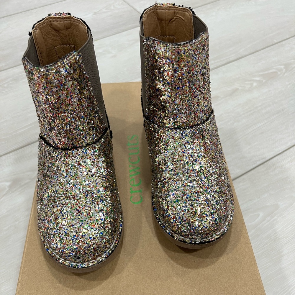 Crewcuts toddler glitter boots